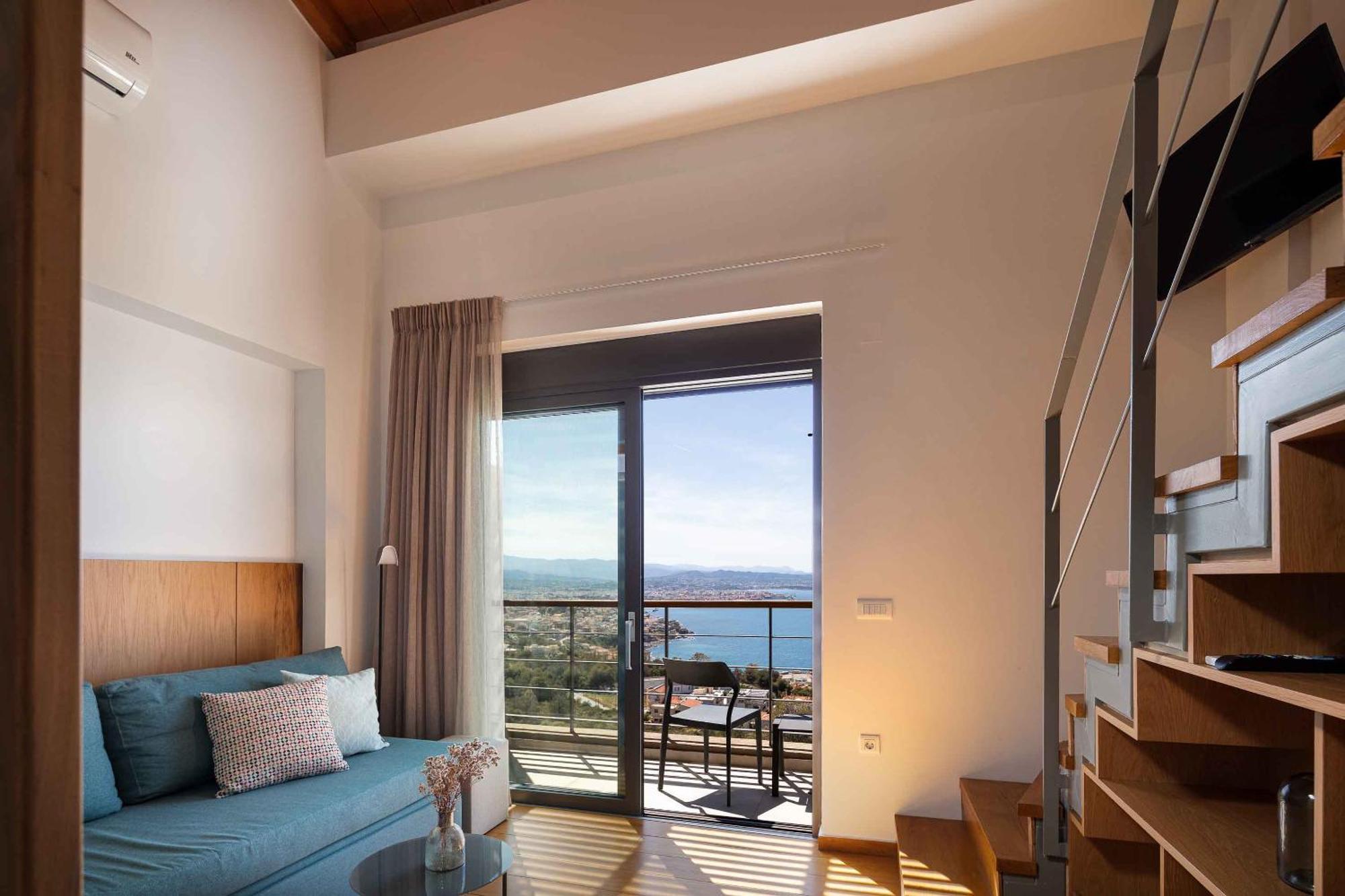 Omnia Luxury Villas - "Heated" Pools & Breathtaking Seaviews! خانيا المظهر الخارجي الصورة