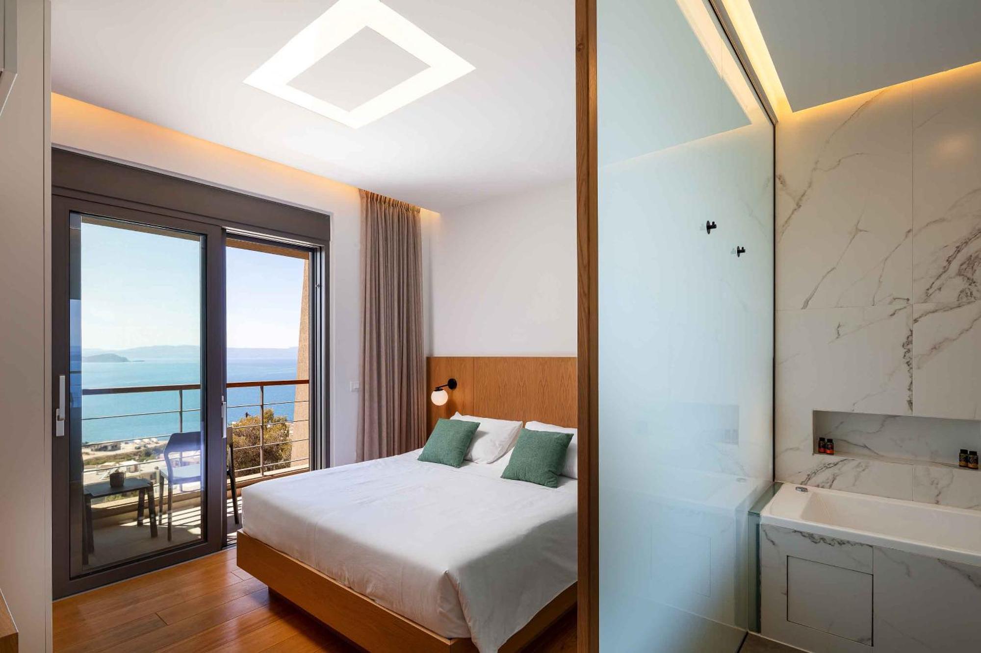 Omnia Luxury Villas - "Heated" Pools & Breathtaking Seaviews! خانيا المظهر الخارجي الصورة