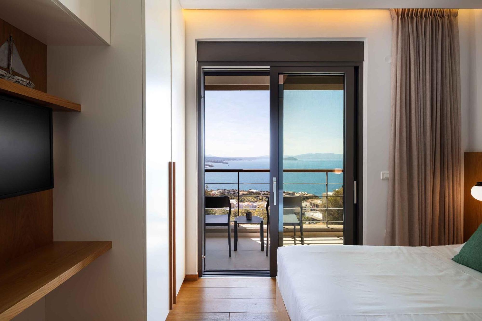 Omnia Luxury Villas - "Heated" Pools & Breathtaking Seaviews! خانيا الغرفة الصورة