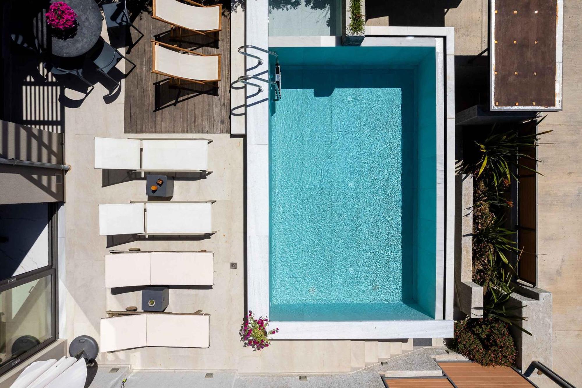 Omnia Luxury Villas - "Heated" Pools & Breathtaking Seaviews! خانيا الغرفة الصورة